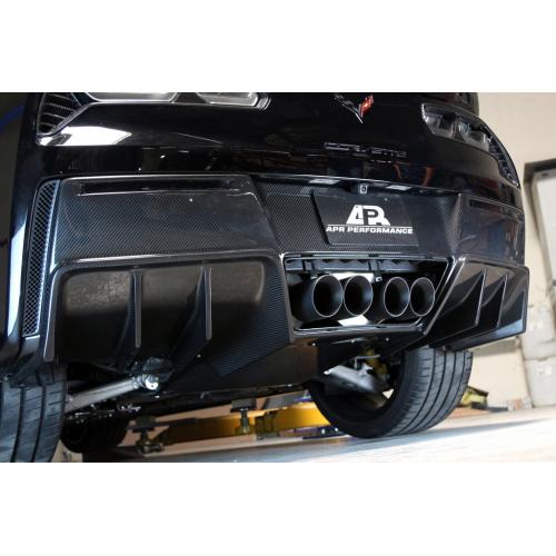 APR Performance - Chevrolet Corvette C7 Z06 Rear Diffuser 2014-Up With Under-Tray Version 2 (AB-277030)