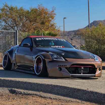 KBD - Nissan 350Z 2003-2008 BNY Estilo 1 peça Pára-choque dianteiro de poliuretano (37-6053)
