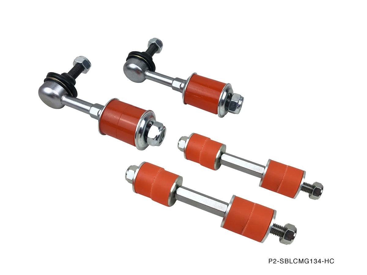 P2M - COMBINAÇÃO: NISSAN S13 / S14 DIANTEIRA E TRASEIRA POLIURETANO SWAY BAR LINK LINK COMBO (P2-SBLCMB134-HC)