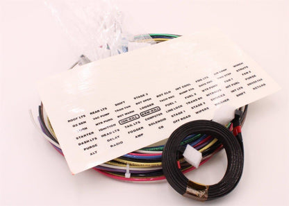 Auto Rod Controls - 8 Switch Overhead Control Module, Carbon Fiber Finish (8004RP)