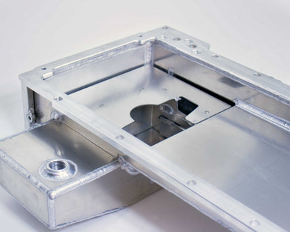 Sikky Manufacturing - Nissan 350Z LSx Swap Rear Sump Oil Pan Kit (SM-OP008Z-2)