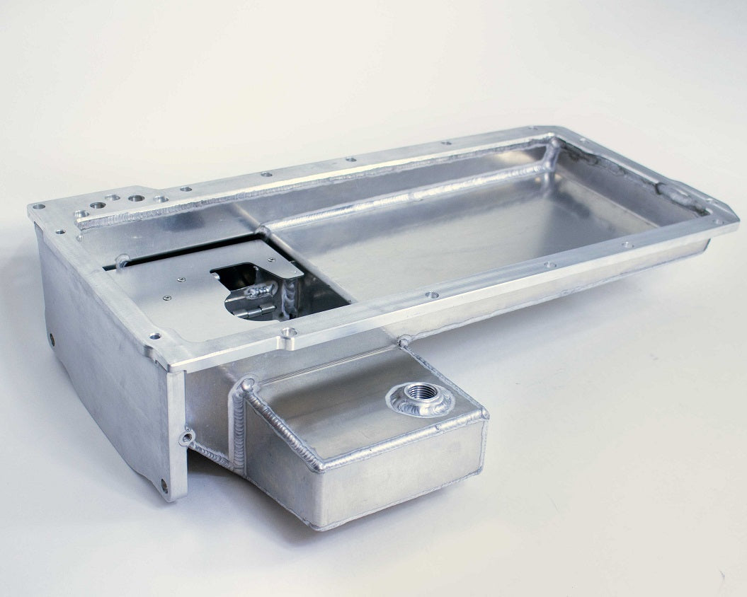 Sikky Manufacturing - Nissan 370z LSx Swap Rear Sump Oil Pan Kit (SM-OP008Z)