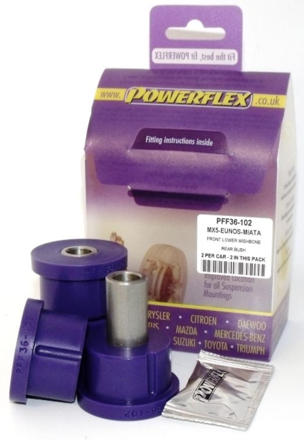 Powerflex USA - Mazda Miata (89 - 05) Bucha Traseira do Braço de Controle Inferior Dianteiro