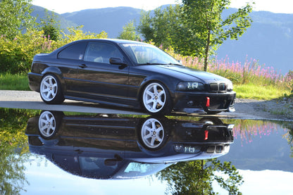 HARD Motorsport - BMW E46 Coupe M3-Style Motorsport Fender Flares - FULL SET (E46FLARE2D.FULL)