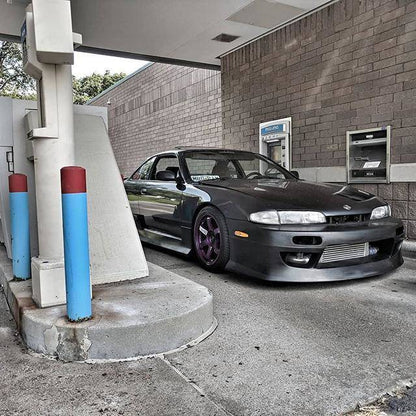 KBD - Nissan 240SX S14 Zenki 1995-1996 DM3 Kit de cuerpo completo de poliuretano de 4 piezas (37-6626)