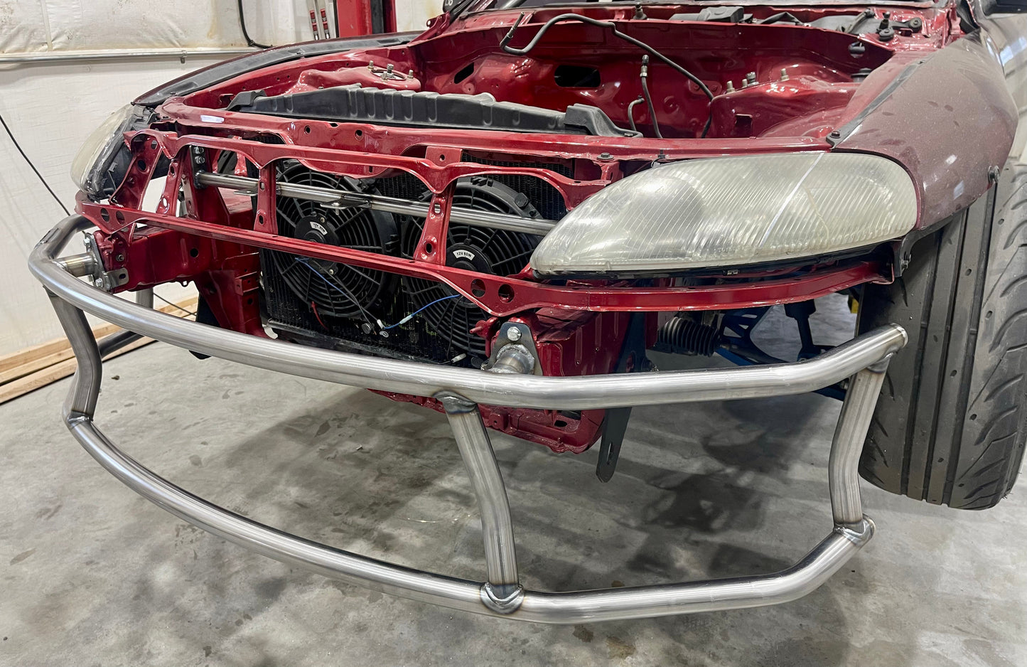 True Focus Fabrication - LEXUS SC300 / SC400 - FRONT DUAL ROW BASH BAR