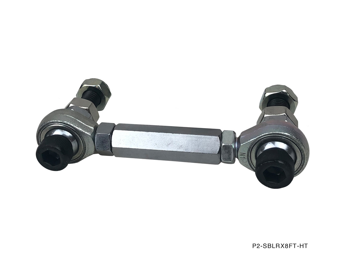 P2M - MAZDA RX-8 2003-12 BARRA DE BALANÇO DIANTEIRA AJUSTÁVEL DROP LINK (P2-SBLRX8FT-HC)