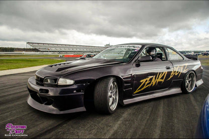 KBD - Nissan 240SX S14 Zenki 1995-1996 DM3 Kit de cuerpo completo de poliuretano de 4 piezas (37-6626)