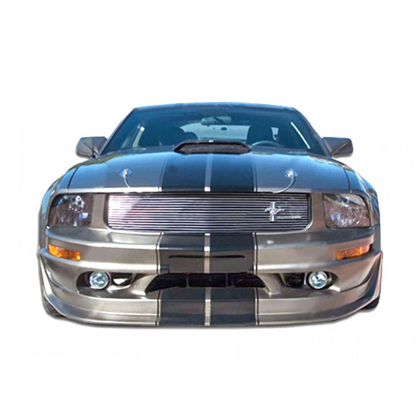 KBD - Ford Mustang V6 2005-2009 Cobra R Style 1 Piece Polyurethane Front Bumper (37-2112)