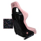 NRG - PRISMA SEAT (Pink Alcantara)
