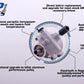 Turn One Steering  - Universal Mount Bottom Outlet GM Type II Pump with Reservoir (HP1)