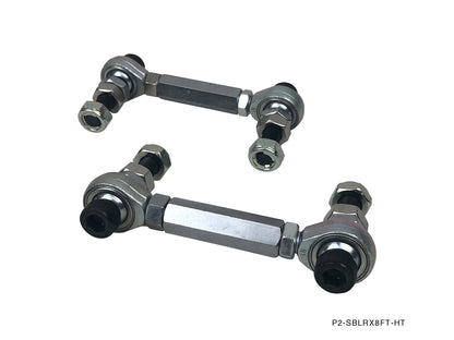P2M - MAZDA RX-8 2003-12 BARRA DE BALANÇO DIANTEIRA AJUSTÁVEL DROP LINK (P2-SBLRX8FT-HC)