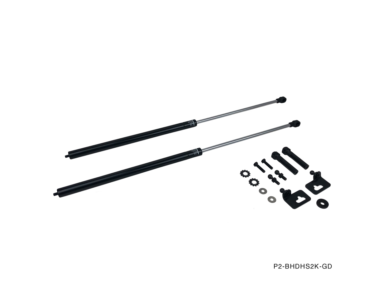 P2M - HONDA S2000 (AP1/AP2) AMORTECEDOR DO CAPOT DO MOTOR SÉRIE PRETA (P2-BHDHS2K-TP)