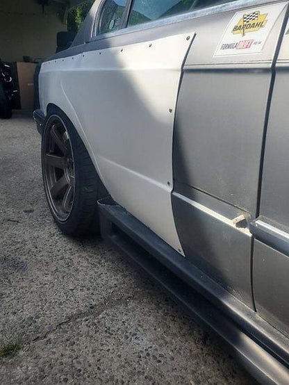 Big Duck Club - BMW E30 Sedan Rear Overfender - M3 Style (50mm)