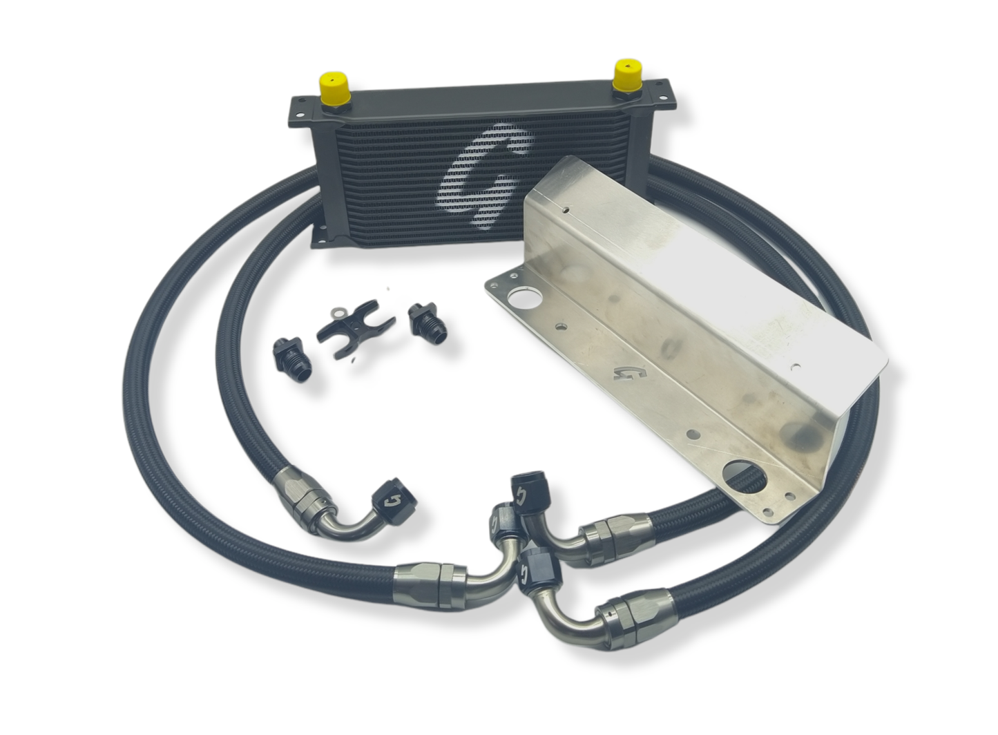 Grassroots Performance - BMW E36 DIRECT-FIT 19-ROW OIL COOLER KIT