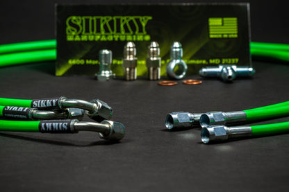 Fabricação Sikky - Kit de linha dupla de freio de mão puxado para trás E36 (HLK-03)