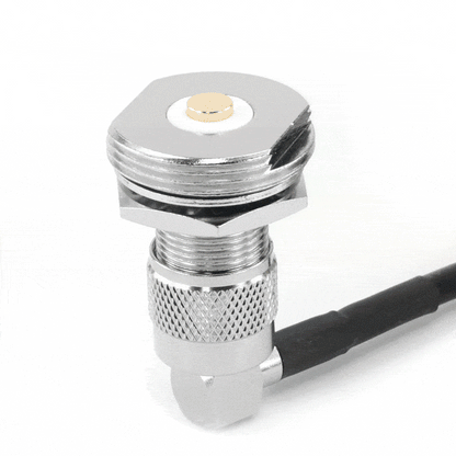 Rádios robustos - Tampa de cabo coaxial de antena para montagens NMO
