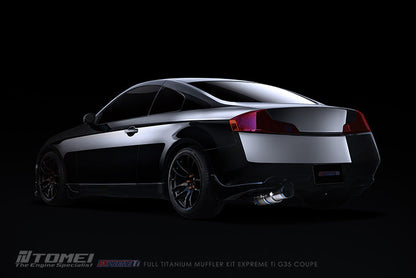 Tomei - FULL TITANIUM MUFFLER KIT EXPREME Ti G35 COUPE (TB6090-NS04G)