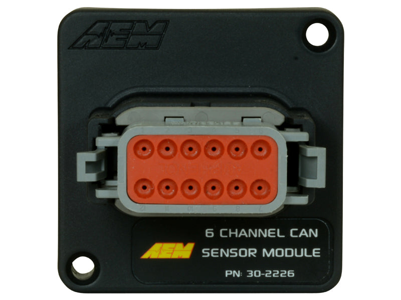 AEM - Módulo de sensor CAN de 6 canais