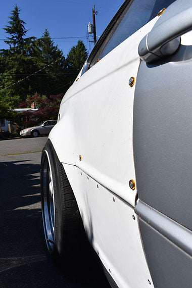 Big Duck Club - BMW E46 Coupe Overfenders (+60mm)