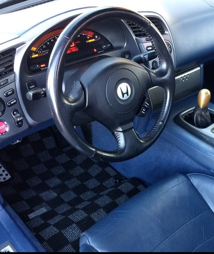 P2M - HONDA S2000 AP2 RACE FLOOR MATS : DARK GREY (P2-CPTS2KAP2DG-TP)