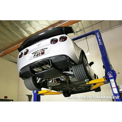 APR Performance - Chevrolet Corvette C6 / C6 Z06 Rear Diffuser 2005-Up (coil-over system only) (AB-286019)