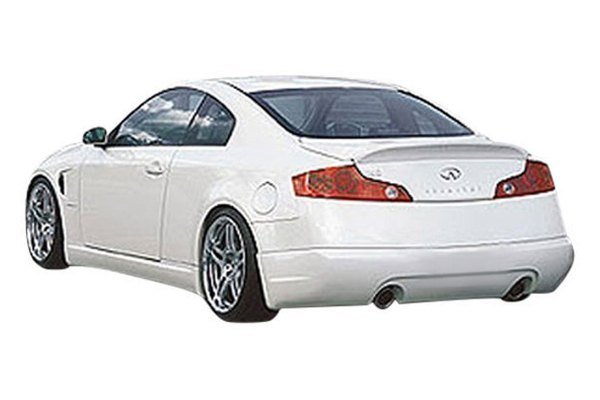 KBD - Infiniti G35 2DR Coupe 2003-2007 ING Style 1 peça lábio traseiro de poliuretano (37-2097)