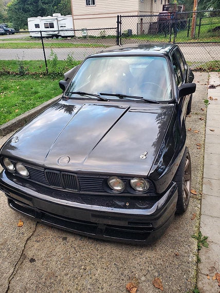 Big Duck Club - BMW E30 Sedan Front Overfender - M3 Style (50mm)