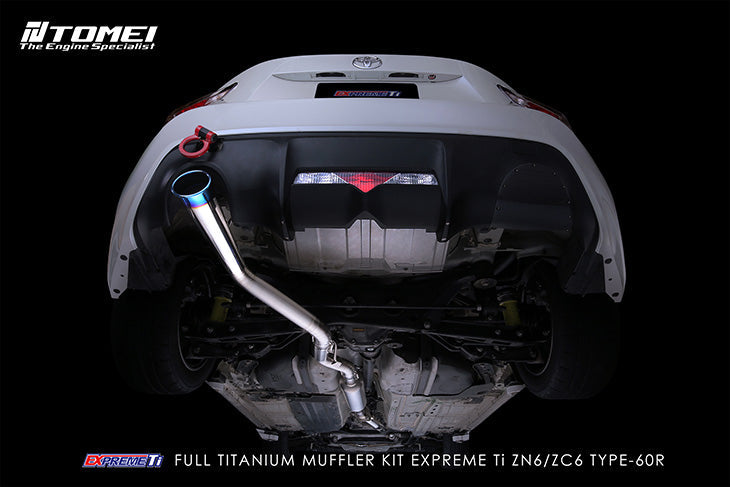 Tomei - FULL TITANIUM MUFFLER KIT  EXPREME Ti ZN6/ZC6 TYPE-60R (TB6090-SB03B)
