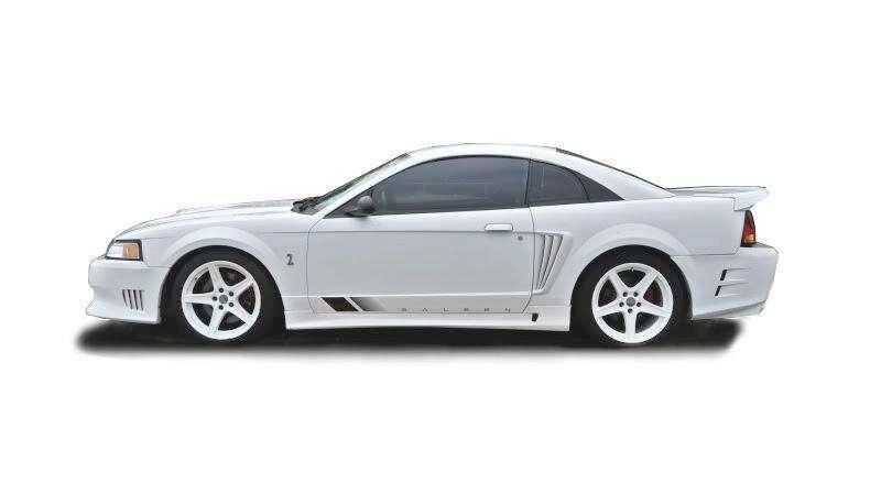 KBD - Ford Mustang 1999-2004 estilo Sallen 2 peças saias laterais de poliuretano (37-2282)