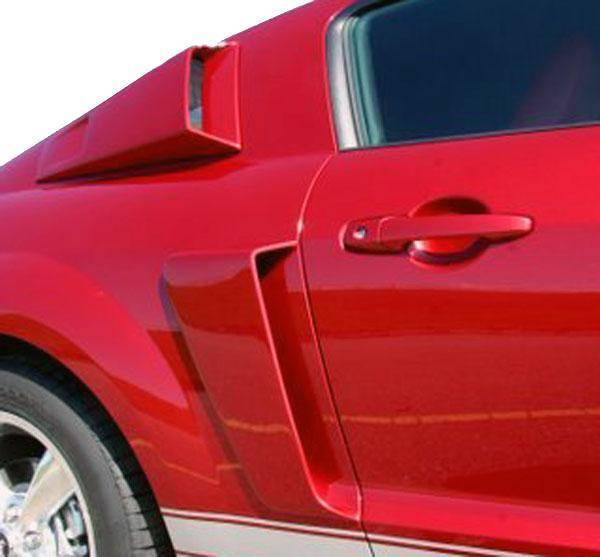 KBD - Ford Mustang 2005-2009 K Spec Style 2 Piece Polyurethane Side Scoops (37-2218)
