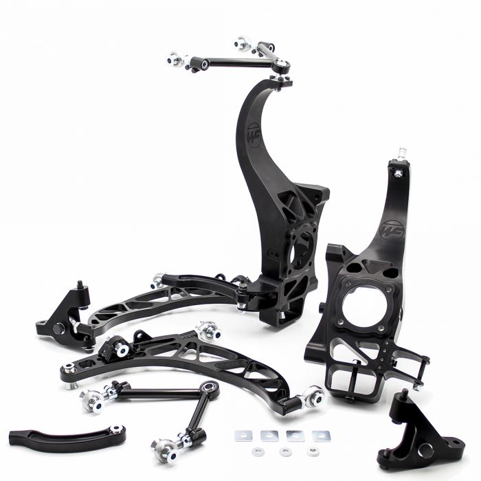 WiseFab - Nissan R35 GT-R Front Suspension Drop Knuckle Kit (WF452)