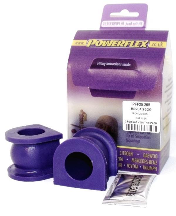 Powerflex USA - Bucha da barra estabilizadora dianteira Honda S2000 - 26,5 mm