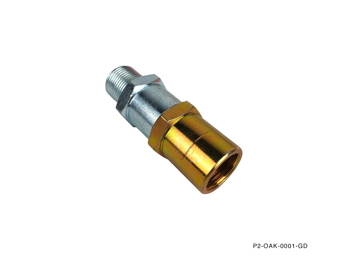 P2M - ADAPTADOR DE BLOCO DE FILTRO DE ÓLEO ANGULAR (P2-AOB0001-GD)