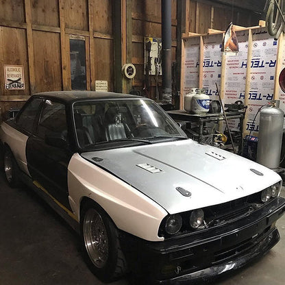 Big Duck Club - BMW E30 Coupe Rear Overfenders - M3 Style (+50mm)