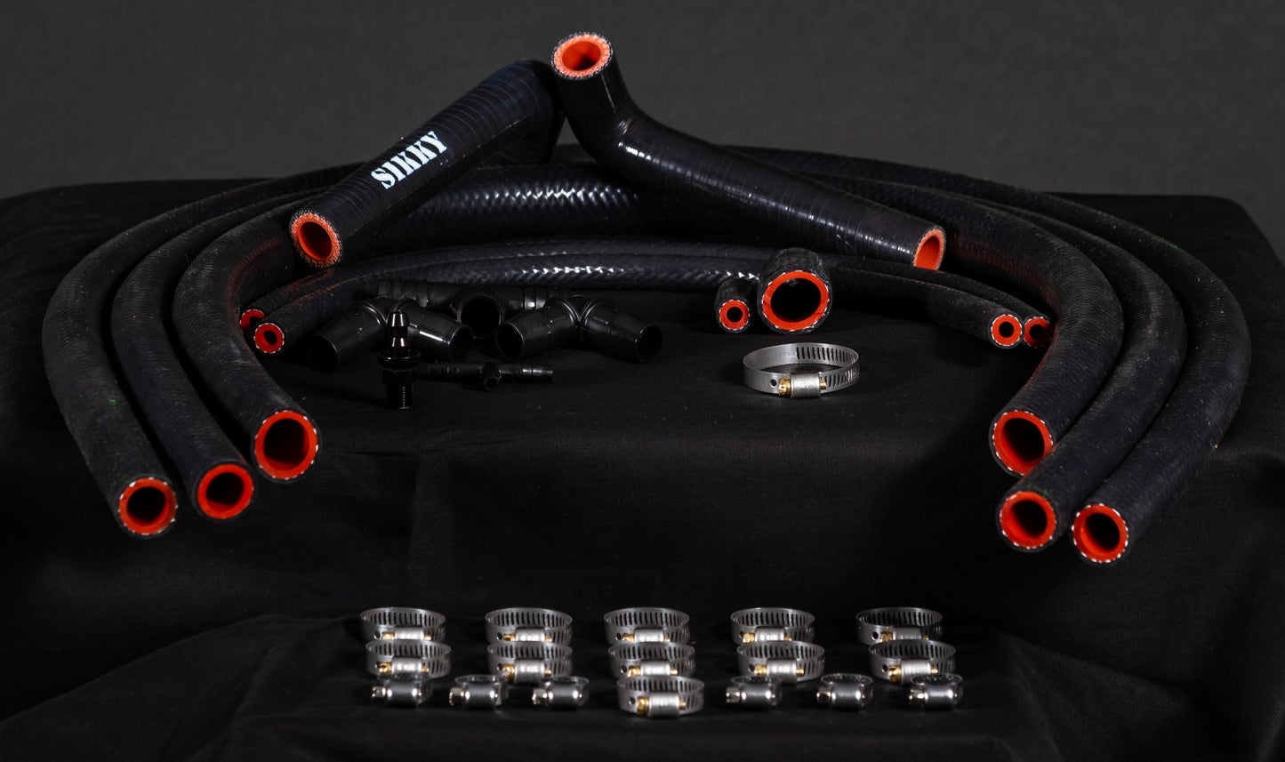 Fabricação Sikky - Kit de Mangueira de Refrigerante BMW E30 LSx (SM-HK004)