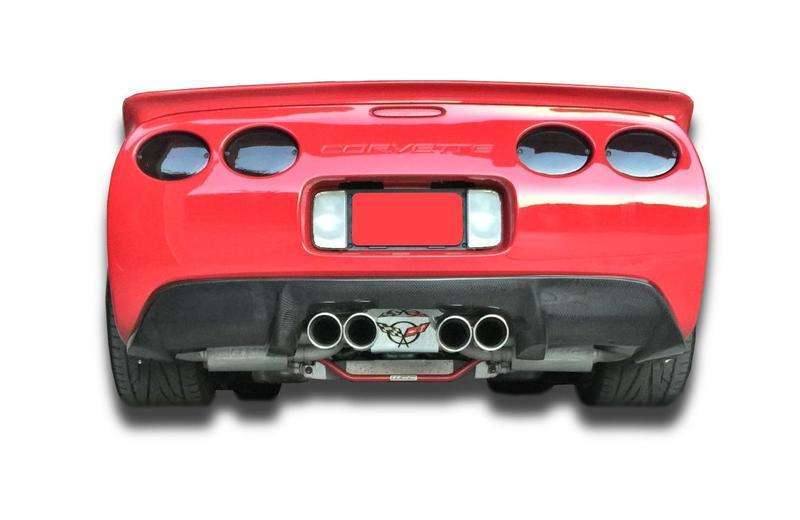 KBD - Chevrolet Corvette C5 1997-2004 Stealth Style 1 Piece Polyurethane Rear Diffuser (37-6048)