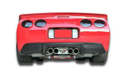 KBD - Chevrolet Corvette C5 1997-2004 Stealth Style 1 Piece Polyurethane Rear Diffuser (37-6048)