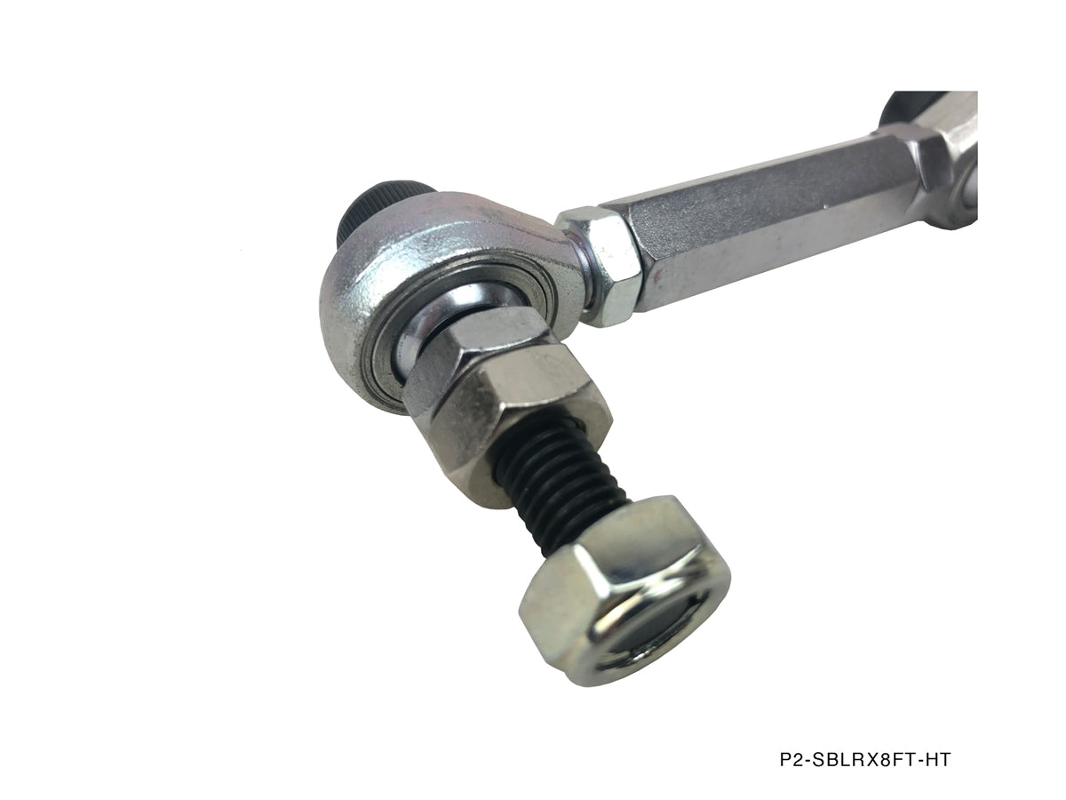 P2M - MAZDA RX-8 2003-12 BARRA DE BALANÇO DIANTEIRA AJUSTÁVEL DROP LINK (P2-SBLRX8FT-HC)