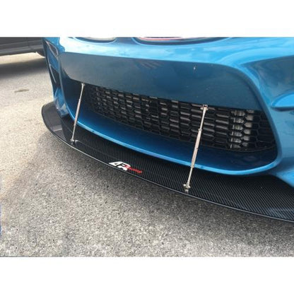 APR Performance - BMW F87 M2 Stock Bumper Front Wind Splitter 2016-Up (CW-5202002)