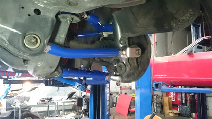 P2M - NISSAN S13 REAR TOE RODS [EXTREME DROP VERSION] (P2-RTRNS13V2-HC)