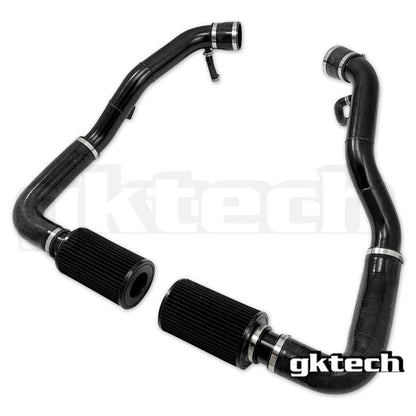 GKTech - Z34 370Z/G37 KIT DE ENTRADA DE AR ​​FRIO SEM CORTE (INTK-)