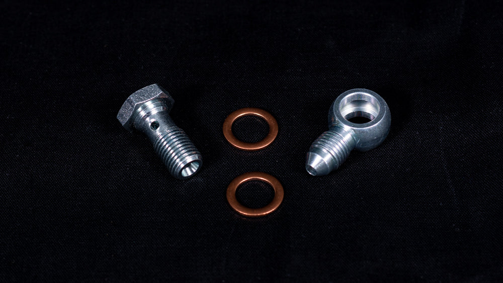 Sikky Manufacturing - S550 Mustang Pull Back Handbrake Dual Caliper Line Kit (HLK-08)