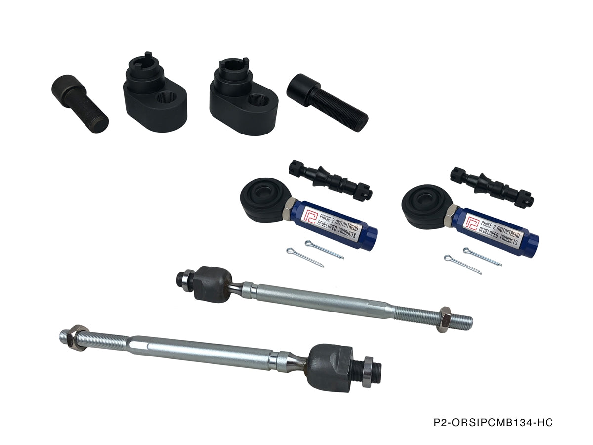P2M - COMBINAÇÃO: KIT DE ESPAÇADOR DE RACK DE DESLOCAMENTO + HASTE DE DIREÇÃO INTERNA + COMBO DE HASTE DE DIREÇÃO EXTERNA PRO TYPE (P2-ORSIPCMB134-HC)