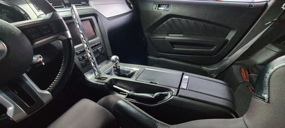 Synergy Race Development - 10-14 Mustang Hideaway Handbrake Mount kit, Pull Back