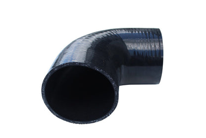 Desempenho ISR - Acoplador Universal de Silicone - 4,00" 90 Graus - Preto (IS-90400)