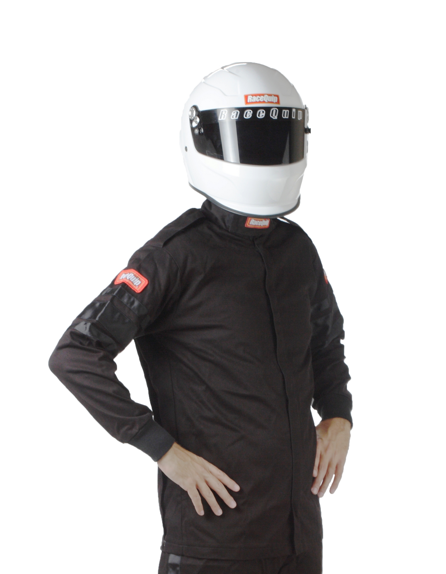 RaceQuip - Chaqueta de traje de fuego para piloto de carreras de una sola capa SFI 3.2A/ 1