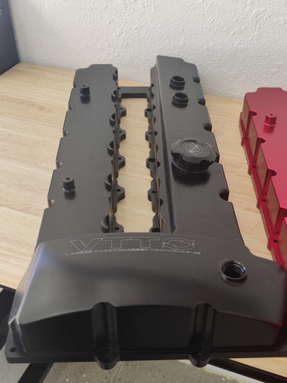 VTT - Kit de tapa de válvula y bote de captura. TODO LO QUE NECESITA
