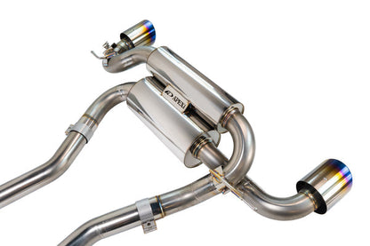 APEXi - N1 Evolution-X Exhaust, Toyota Supra (A90) 20+, Resonated with Titanium Tip (164-KT16)