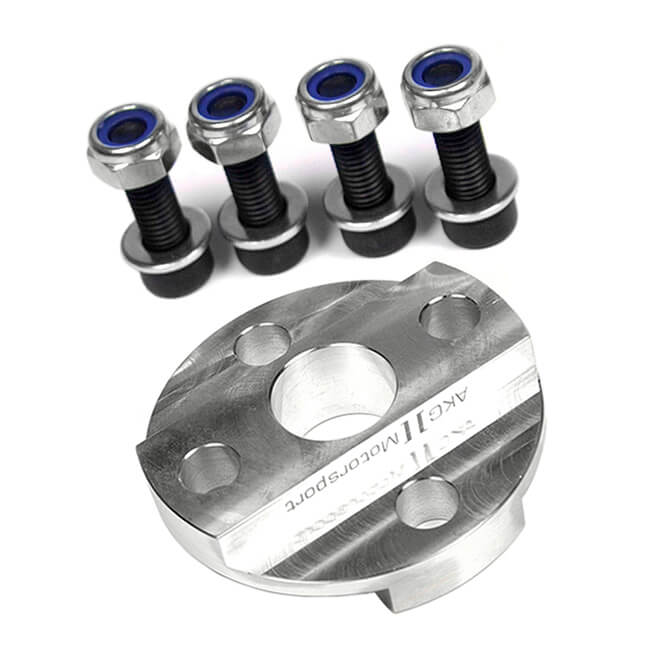 AKG Motorsport - Acoplamento do eixo de direção BMW, alumínio - E30 (FX3050) 